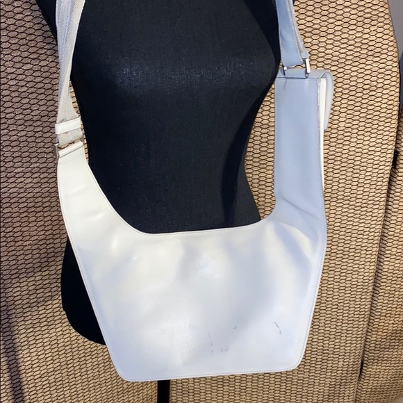 PRADA OFF WHITE LEATHER CROSS BODY POUCH - Picture 5 of 16